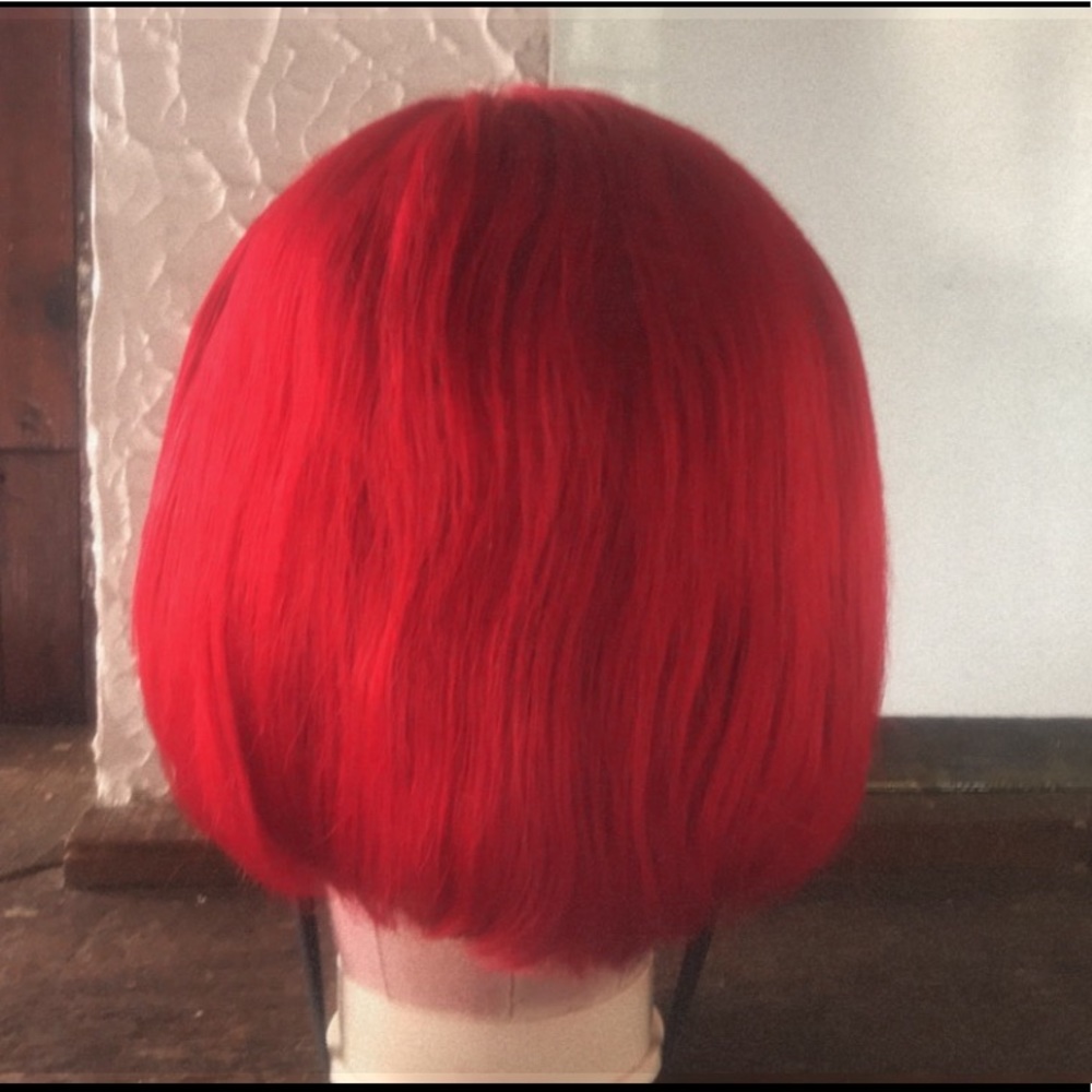Res short bob wig human hair